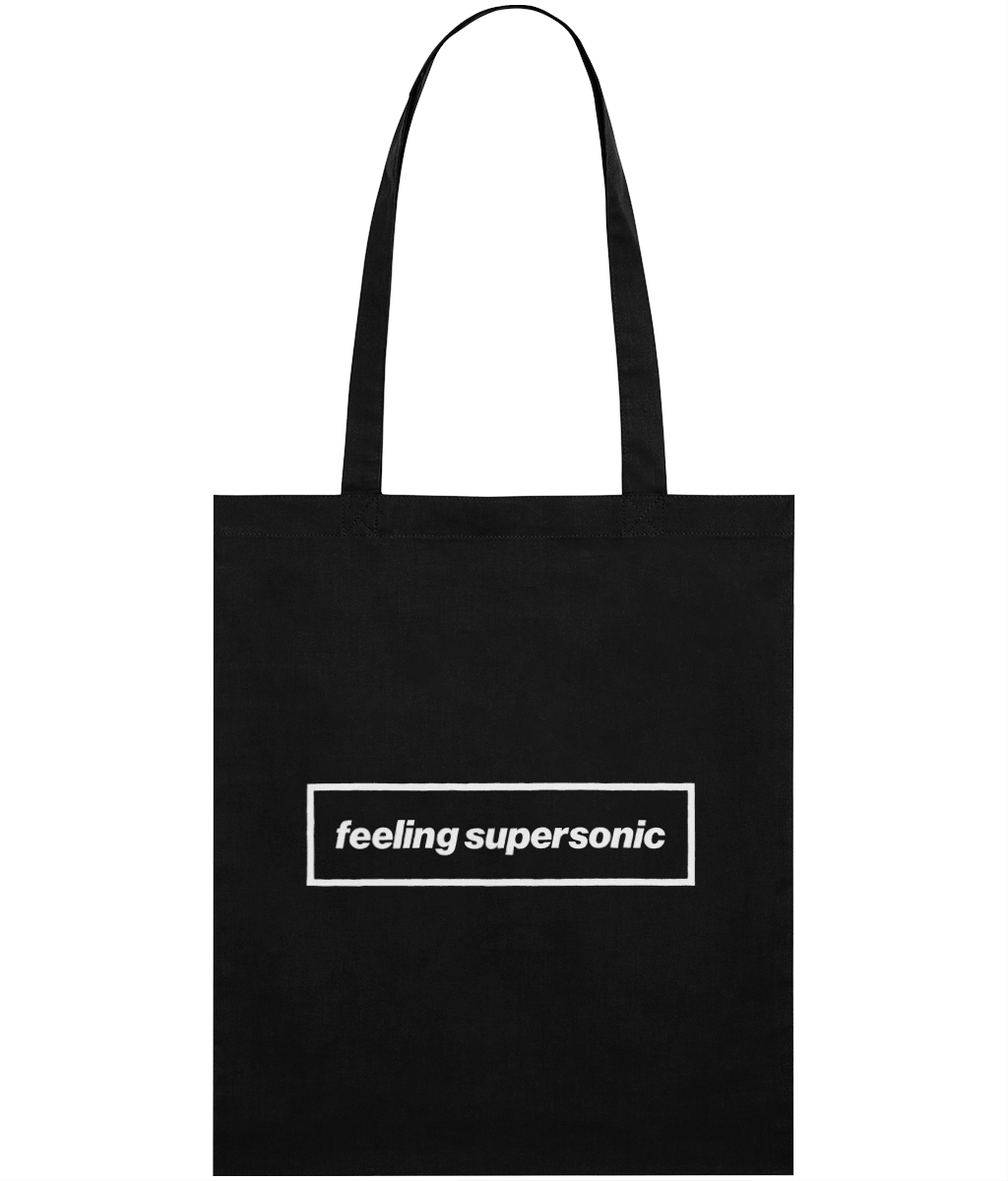 Feeling supersonic Tote Bag